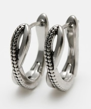 【チャイハネ】メンズクロスツブピアス