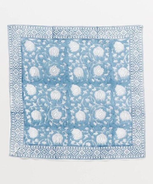 【チャイハネ】ブロックプリントバンダナ