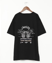 【チャイハネ】チアーズメンズＴシャツ【Amina×grn×横浜ビール】