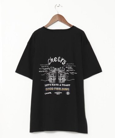 【チャイハネ】チアーズメンズＴシャツ【Amina×grn×横浜ビール】