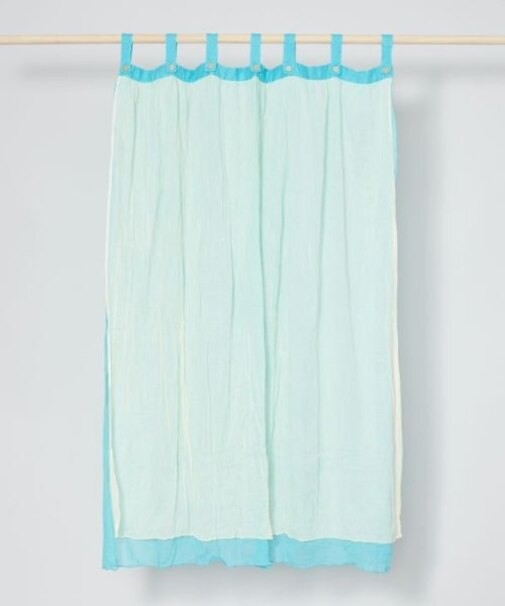 【チャイハネ】ガーゼカーテン(138cm)