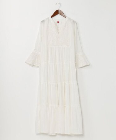 【チャイハネ】インティアティアードワンピース