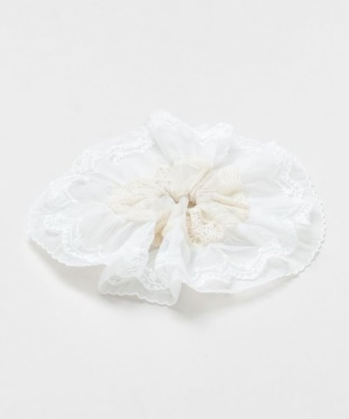 【チャイハネ】ダブルステッチシュシュ