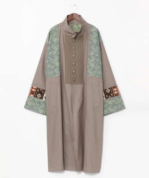 チャイハネ】ヤオリパッチワークメンズロングカーディガン｜チャイハネ