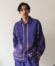 【チャイハネ】アイララ刺繍メンズシャツ