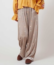 【チャイハネ】ロクアーベロアパンツ