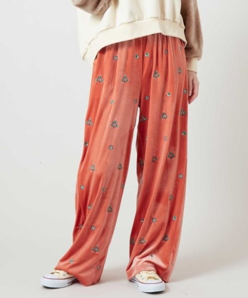 【チャイハネ】ロクアーベロアパンツ