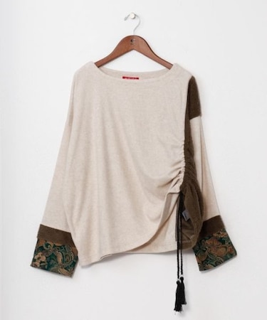 【チャイハネ】ワモーンパッチワークトップス