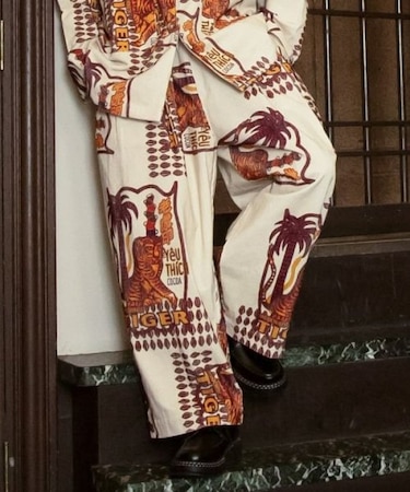 【チャイハネ】レトパケコーデュロイメンズパンツ