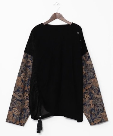 【チャイハネ】ワモーンパッチワークメンズトップス