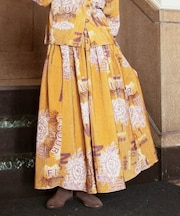 【チャイハネ】レトパケコーデュロイスカート