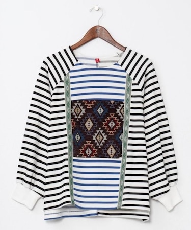 【チャイハネ】カラパッチトップス