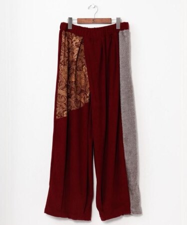 【チャイハネ】ワモーンパッチワークメンズパンツ