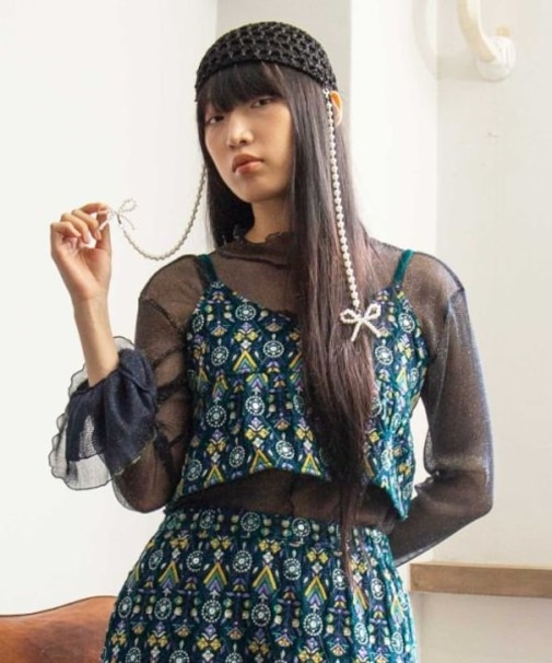 【チャイハネ】ブライド刺繍キャミソール