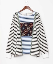 【チャイハネ】カラパッチメンズトップス