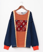 【チャイハネ】カラパッチメンズトップス