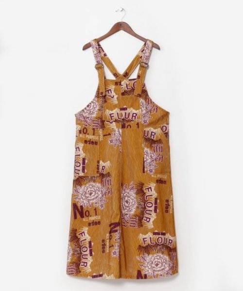 チャイハネ】レトパケコーデュロイサロペットスカート｜チャイハネの