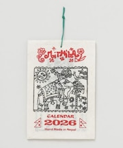 【チャイハネ】【2026年カレンダー】MITHILA ミニ