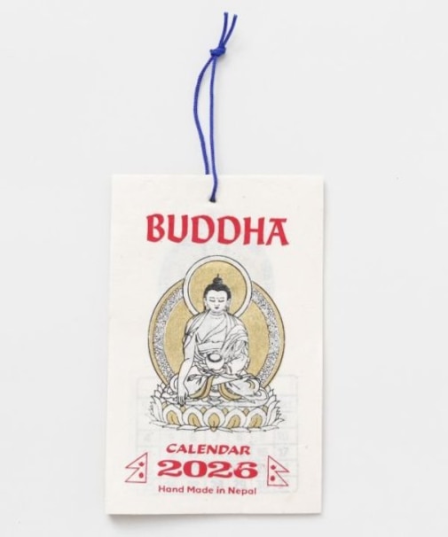 【チャイハネ】【2026年カレンダー】BUDDHA ミニ