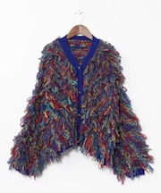 【チャイハネ】カラフルループニットカーディガン