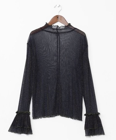 【チャイハネ】ラメリナインナートップス