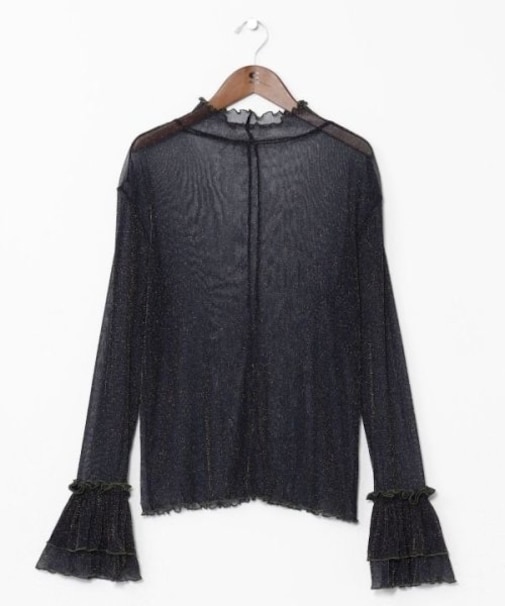 【チャイハネ】ラメリナインナートップス