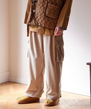 【チャイハネ】コーデュロイMEN'Sカーゴパンツ