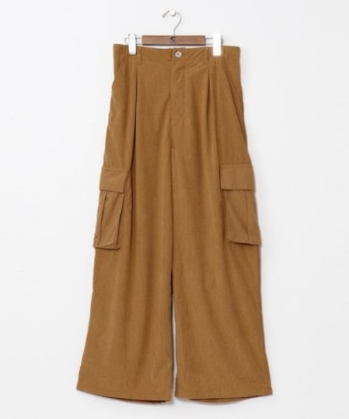 【チャイハネ】コーデュロイMEN'Sカーゴパンツ