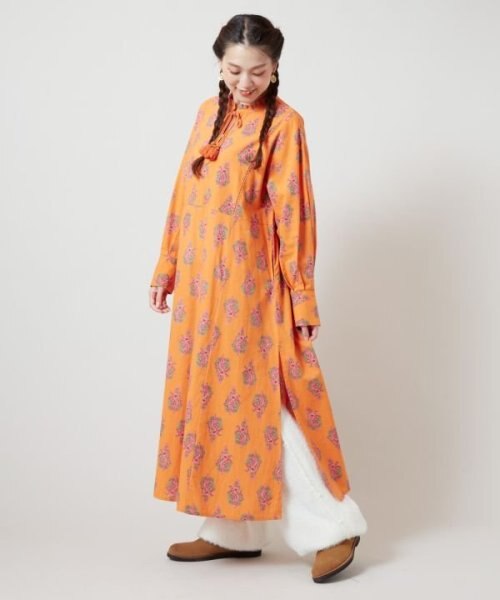 チャイハネ】スラミィナフードワンピース｜チャイハネの通販｜&mall