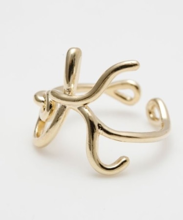 【チャイハネ】イニシャルワイヤーリング