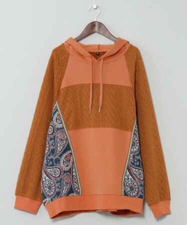 【チャイハネ】スラミィナメンズフードトップス