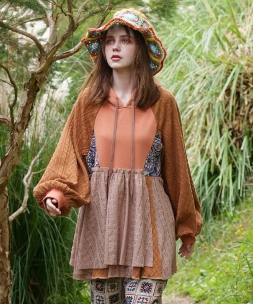 チャイハネ】スラミィナフードトップス｜チャイハネの通販｜&mall