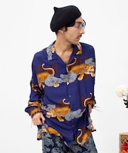 【チャイハネ】ボーダカメンズシャツ