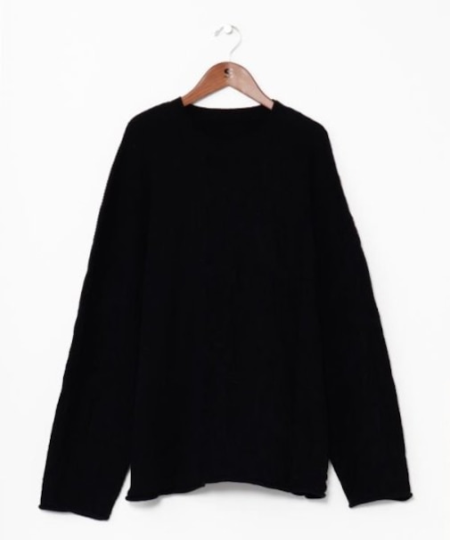 【チャイハネ】ペイズリーコットンニットメンズトップス