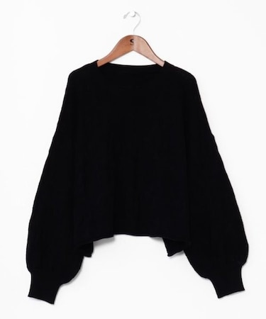 【チャイハネ】ペイズリーコットンニットトップス