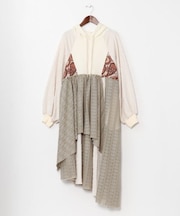 【チャイハネ】スラミィナフードワンピース