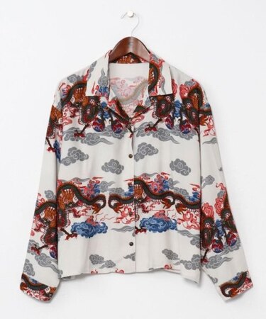 【チャイハネ】ボーダカシャツ