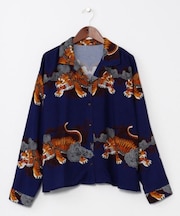 【チャイハネ】ボーダカシャツ