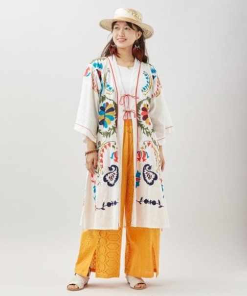 【チャイハネ】エルジャン刺繍カーディガン