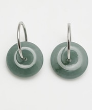 【チャイハネ】翡翠輪ピアス