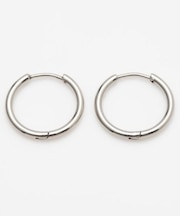 【チャイハネ】スモールシルバーフープピアス