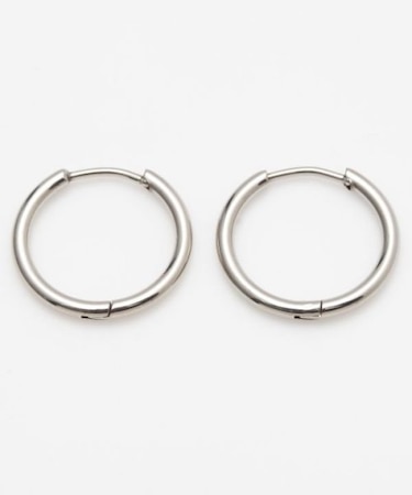 【チャイハネ】スモールシルバーフープピアス