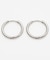 【チャイハネ】スモールシルバーフープピアス