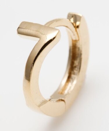 【チャイハネ】ナンバーフープピアス（片耳用）