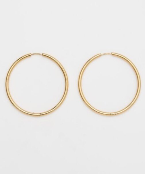 【チャイハネ】カービングフープピアス