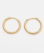 【チャイハネ】スモールゴールドフープピアス