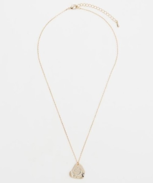 【チャイハネ】ムーンプレートネックレス