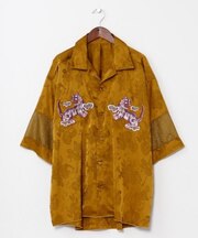 【チャイハネ】ネリナラメンズ開襟シャツ