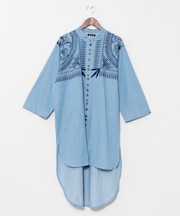 【チャイハネ】マナリカメンズロングシャツ