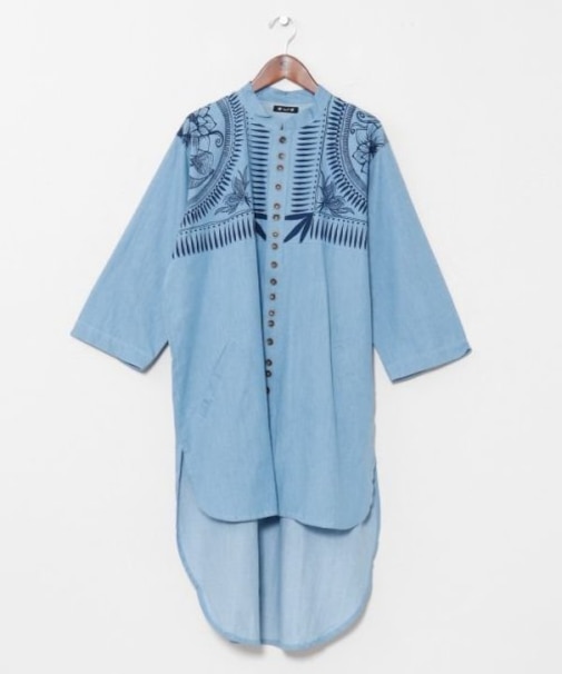 【チャイハネ】マナリカメンズロングシャツ